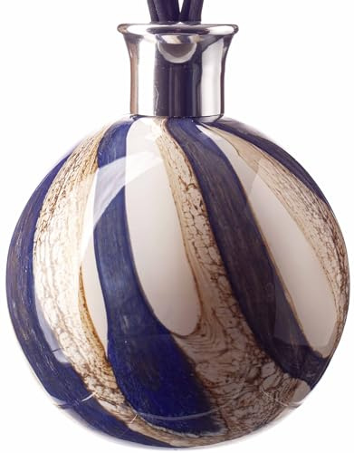 Reed Diffuser Large Sphere in Blue, Brown & Cream (Naval Oak)