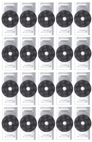 Remingtape 20 Pack Soundproofing Mounting Clip Sound Isolation Clips for Recording Studio Acoustical Equipment for Wall Ceiling