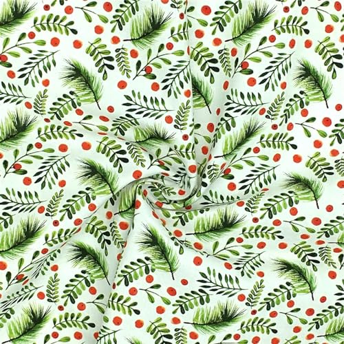 Nähstoffbündel aus Polyester, Baumwolle, bedrucktes Stoffblatt, handgefertigtes Material, Bastelbedarf, Heimtextilien, Patch, 50 x 145 cm, Quilt-Baumwolle (1114741, Polyester-Baumwolle)