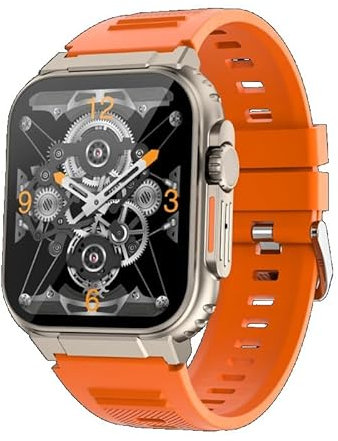 Reloj inteligente CDS9 Ultra 2 AMOLED de pantalla grande 4G, sistema Android, GPS, WiFi, brújula, caja de aleación de titanio, S9 Ultra, reloj inteligente para hombre (plateado, 4 GB 64 GB)