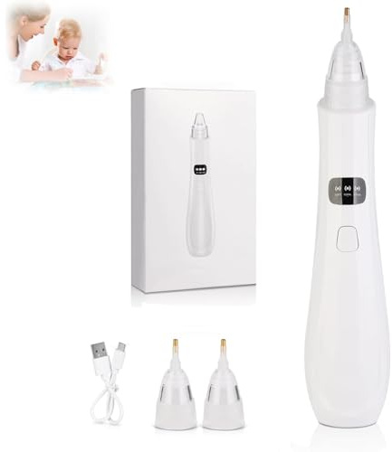 Spurleh Elektrischer Diamond Painting Stift mit 3 Bohrspitzen, Diamant-Malstift mit Hochvakuum und 3 Einstellbaren Stufen, Langlebig und Stabil
