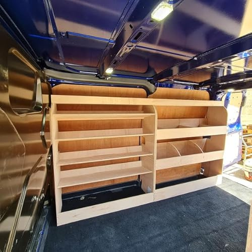 Ford Custom 2012+ SWB Racking Full Driver Side Storage