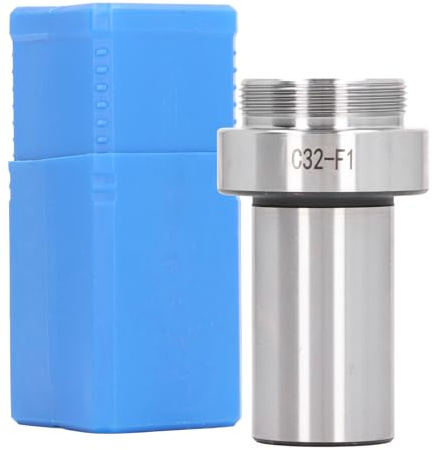 Boring Head Shank 1 1/2 18UNF High Precision Threaded Tool for CNC Lathe Milling Machines Made of Durable High Carbon Steel with Storage Case Included