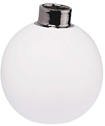 Räder Winterzeit Schneeball groß weiß/Silber H:8,5cm