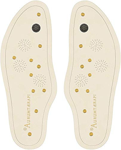 Solette Scarpe Uomo e Donna per Dolori Cervicali, Tensione Nervosa e Disturbi Connessi | Aurumtaerapi - 100% Made in Italy | Efficace per Problemi Cervicali - Mal di Gambe - Mal di Collo