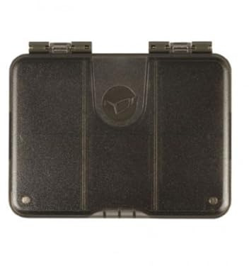 Korda Mini Box 6 Fächer 10x7,5x2cm, Kleinteile Box für Karpfenangeln, Tackle Box Einsatz mit Flip Top Deckel für Rig Zubehör und Kleinteile