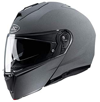 HJC Unisex-Adult I90 motorradhelm, Steingrau, S
