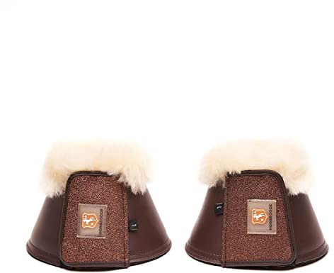 Horsecode Hufglocken Brown Glamour S