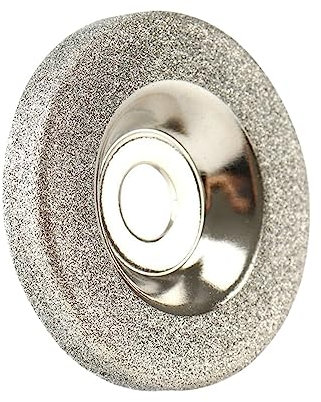1 Uds. Muela abrasiva de diamante de 50mm y 2 pulgadas, disco de amoladora circular de grano 180, afilador de piedra, rueda de corte angular, afilador de recorte