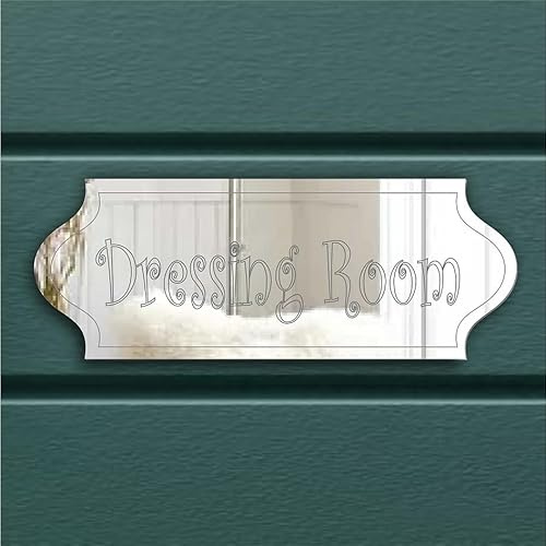 Dressing Room Door Sign Plaque