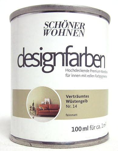 Designfarbe Verträumtes Wüstengelb Nr.14 100 ml