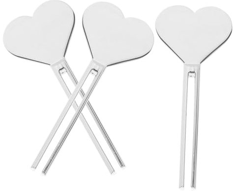 FRCOLOR 3pcs Zinc Alloy Toothpaste Tube Squeezer Metal Tube Pressers Heart Design Bathroom Supplies for Efficient Toothpaste Dispensing
