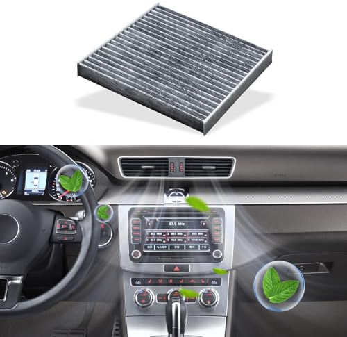 Cabin Air Filter with Activated Carbon, CP285 CF10285 Engine Air Filter, Automotive interior Accessories AC & Heater Cabin Filter Replacement for Subaru, Scion, Land Rover