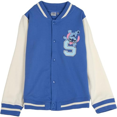 CERDÁ LIFE'S LITTLE MOMENTS Veste Cotton Brushed Baseball Stitch Pull unisexe pour enfants, bleu, 14 ans