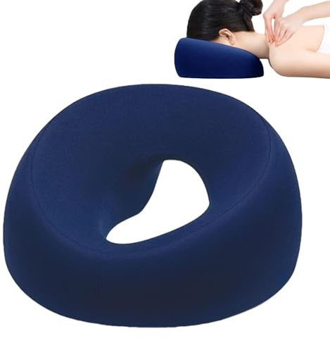 Xujuika Cuscino A Faccia In Giù | Cuscino Per Massaggio Con Buco | Poggiatesta Lettino Massaggio | Cuscino Da Massaggio A Faccia In Giù Per Massaggi Spa