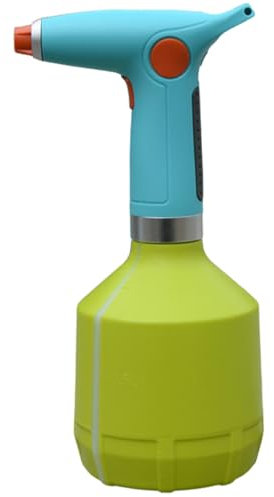 Pulverizador eléctrico, botella pulverizadora eléctrica de 1000 ml con boquilla ajustable, pulverizador de agua impermeable, pulverizador de plantas recargable para jardín interior y exterior, pulveri