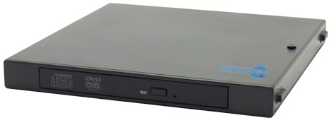 SIMPLETEK - Lecteur CD DVD CD-ROM DVD-ROM externe USB avec lecteur de port portable HUB | Câble USB offert (reconditionné)