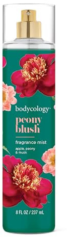 Bodycology Long-Lasting Fragrance Body Mist, Peony Blush, 8 fl oz