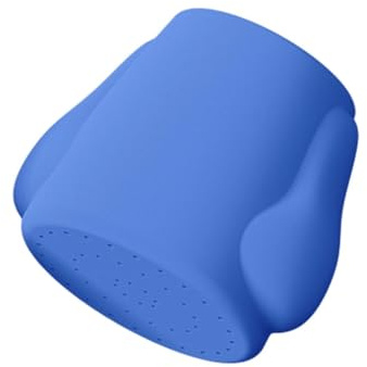 Tragbare Hundedusche, 5,3 x 5 cm, Outdoor-Sprühwerkzeug, Wassersprüher Zubehör, Silikon-Haustier-Reinigungsaufsatz für Hunde, Wandern, Camping, Schmutzentfernung und Reisereinigung