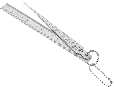 Sewroro Strumento Acciaio Inossidabile per Gap e Spessori Gauge Multifunzionale per Automotive Compatto e Portatile Misurazioni Precise