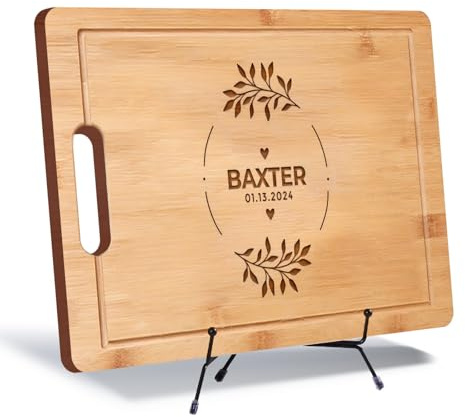 Tabla de cortar personalizada única: tabla de embutidos y quesos personalizada para parejas, bodas, aniversarios, Navidad, despedidas de soltera, idea de regalo de inauguración de la casa