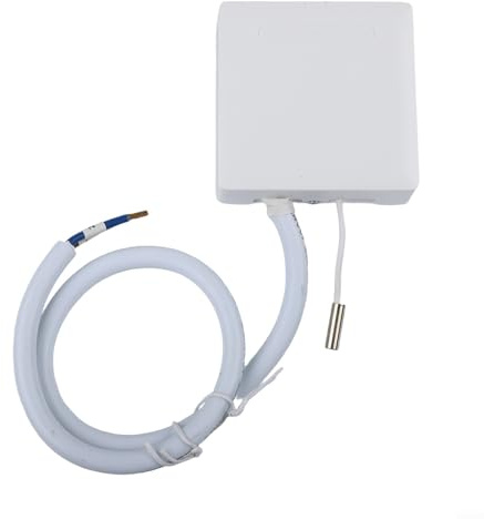 Thermostat intelligent WiFi, pour radiateur de chauffage à fil pilote, avec application de surveillance Ecowatt, commande vocale, personnalisation de la pièce, mode ECO, protection contre le gel