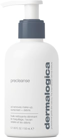 Dermalogica Precleanse Oil Cleanser, Makeup Remover for Face - Cleanse Pore and Melts Makeup, Oils, Sunscreen and Environmental Pollutants, 5.1 fl oz