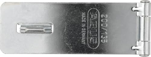 ABUS 35026 - Cerrojo con Llave de Acero Endurecido para Puerta, Diseño Moderno y Limpio, Alta Seguridad para el Hogar | Cerrojo con argolla de acero endurecido, tornillos ocultos, anticorrosivo y de diseño moderno