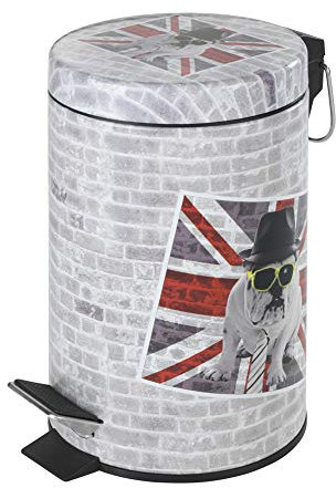 WENKO 21392100 Kosmetik Treteimer Union Jack