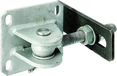 Alberts 418656 Torband | mit Platte zum Aufschrauben | feuerverzinkter Stahl und Edelstahl | Gewinde M20
