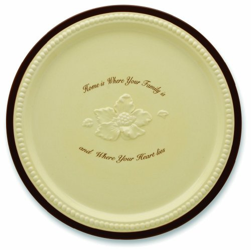 Pavilion - Shared Blessings Family and Home 10-3/4-Inch Diameter Dinner Plate, Set of 2