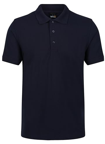 Regatta Professional Mens Classic Polo Shirt, 3 Buttons - Perfect for Work or Casual Wear
