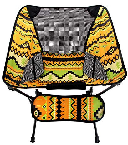 WANGLXFC Klappstuhl, Faltstuhl, Mini-Klapphocker zusammenklappbares Stuhl Ultra-Light Campinghocker für Wandern Angeln Reise im Freien, Gartenmöbel, B