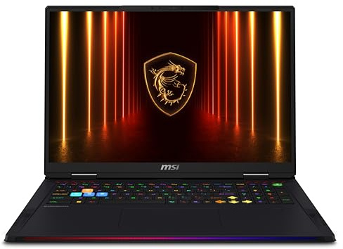 MSI Raider A18 HX A9WJG-009FR: AMD Ryzen™ 9955HX3D - 64GB DDR5 - SSD 2TB Gen5 - Nvidia RTX 5090 24GB - 18' UHD+ Miniled 120Hz - Windows 11 Professional