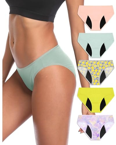 Neione Period Pants for Women Heavy Flow Menstrual Underwear Leakproof Knickers