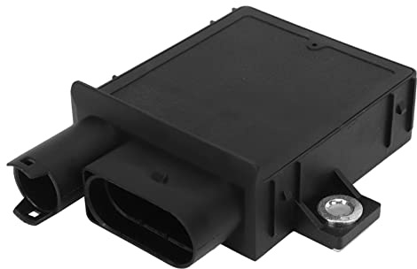 Glühkerzen-Steuergerät, ACP75614330 Glühkerzenrelais Sensible Schwarze Kompaktstruktur Passend für 330d 325d 525d 530d 535d
