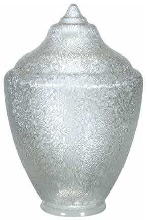 Fluorolite Plastics Street Light Globe | Acorn Globe | Polycarbonate | FPI-197-8 | 8 Neck