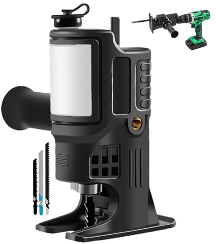 herramienta para cortar metal y madera, juego de sierra y taladro eléctrico, Sierra de calar eléctrica, Destornillador, Accesorios para herramientas eléctricas, Sierra caladora portátil, Herramientas