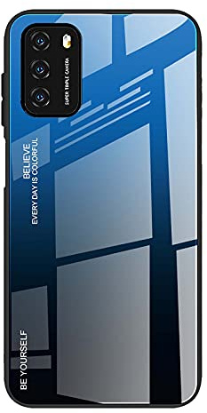 HAOYE Funda para Motorola Moto Edge 20, Tapa Trasera de Cristal Templado Resistente a Arañazos, Carcasa Protectora de Parachoques de TPU Silicona Case Cover(7)