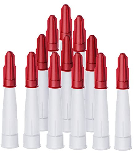 OSALADI Kit Di 2 Ugelli Per Calafataggio Ugelli Per Calafataggio Per Strumenti Di Sicurezza Per Appaltatori Accessori Per Sigillatura Domestica Facili Da Pulire 12 Pezzi * 2