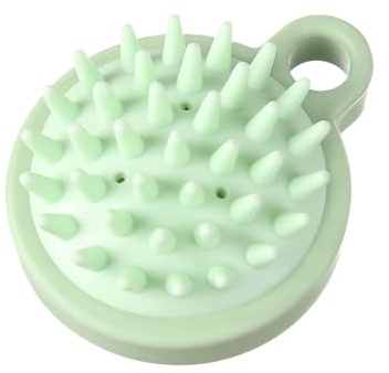 Kopfschrubber Dusche – Shampoo-Massagebürste, bequeme Silikonborsten, Kopfschrubber für nasse und trockene Kopfhaut, Haarpflege, Duschzubehör für Ehefrau, Männer, Frauen, Ehemann, Vater, Mutter