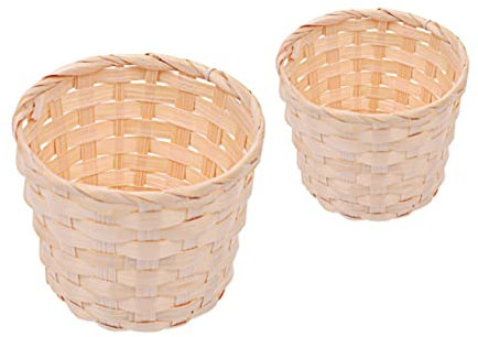 Alipis 12stücke Korb Für Aufbewahrung Geflochtener Korb Im Minimalistischen Stil Vielseitiger Organizer Fürs Schlafzimmer Großer Für Heimdekoration Dekorationen in Schlichtem Design