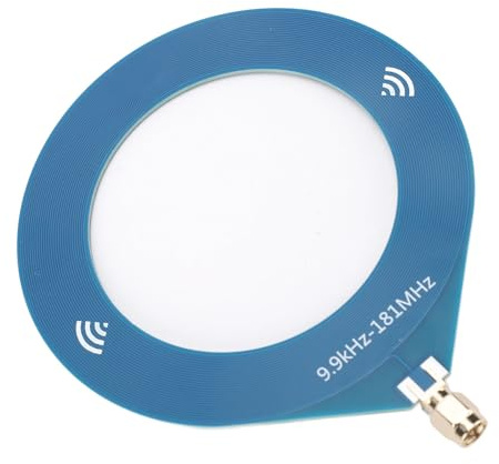 Antenne en Boucle BB avec Connecteur SMA, Antenne Radio à Large Bande Donut 9,9 KHz à 181 MHz, pour la Randonnée en Plein Air (Aiguille Interne Interne)