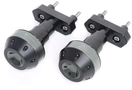 VAHAKKRMVM Motorrad-Sturzschutz Für Z750 2007-2013 Z800 2013-2016 Z1000 2007-2009 Motorschutzabdeckung Sturzpads Sturzschutz(Titan)