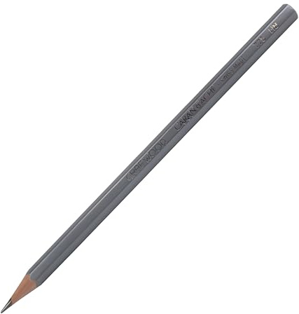 Caran d´Ache Artist Bleistift Grafwood Zedernholz Härtegrad HB Wasserlöslich, Größe: ca. 14cm, 0775.250