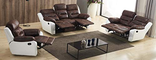 Microfaser Schlafsofas Relaxsofas Relaxsessel Fernsehsofas 5131-3+2+1-PU