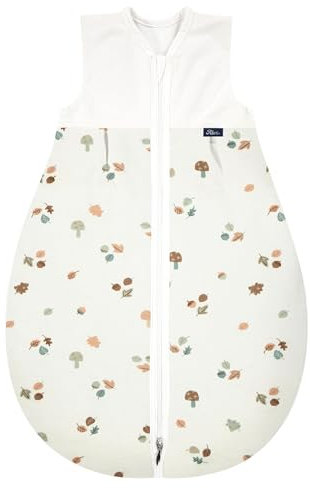Alvi Schlafsack Baby Mäxchen light I leichter Babyschlafsack ärmellos I Sommerschlafsack Baby, Jungen und Mädchen I 100% Baumwolle I Schlafsack Kinder atmungsaktiv und waschbar I TOG 0,5