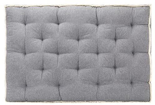 WIFESE Palettensofa-Kissen Anthrazit 120x80x10 cm Sitzkissen Bank Bankauflage Kissen Outdoor Bierbankauflagen Sitzpolster Bank Sitzauflagen FüR BäNke Bodenkissen Groß Kissen