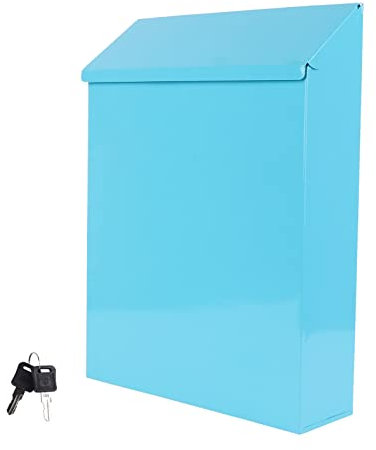 Alipis 1pezzi Cassetta Postale Ferro Stile Europeo Scatola Lettere Creativa Box Suggerimenti E Reclami Design Elegante Per Decorazione E Accessori Casa