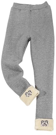 Pantalon Hiver Fille Chaud Pantalon Enfant Fille a la Mode Pas Cher Vêtements Fille Chic Elegant Casual Soirée Princesse Sport Sweatpants Leggings